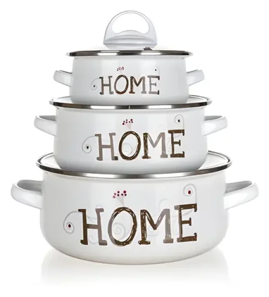 BANQUET Home Collection / Sada riadu / smaltovaná / 6 ks (13701113)