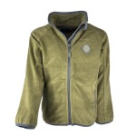 Detská športová outdoorová mikina na zips Pidilidi PD1170-14 Khaki - 110 | 5let