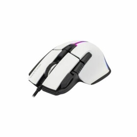 White Shark MARROK biela / Herná myš / optická / 12000 DPI / 9 tlačidiel / USB (MARROK-W)
