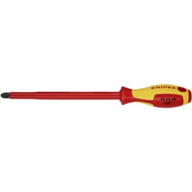 Knipex Knipex-Werk 98 24 04 VDE krížový skrutkovač PH 4 Dĺžka drieku: 200 mm DIN EN 60900; 98 24 04