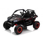 Mamido Mamido Elektrické autíčko Buggy UTV KCK 4x4 čierne 24V | 800W | 50 kg | EVA | LED | 2,4 Ghz | ECO koža