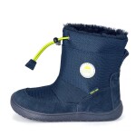 Chlapčenské zimné barefoot topánky PRO-tex HEIKO NAVY - 36