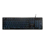 White Shark GK-003141 TACHI čierna / herná membránová klávesnica / US layout / USB / LED (TACHI-B-US)