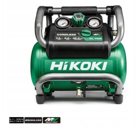Hikoki HIKOKI.AIR COMPRESSOR 36V EC36DAW4Z BL MULTIVOLT 9.2Bar 7.6l
