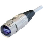 Neutrik NKE6S-3 RJ45 sieťové káble, prepojovacie káble CAT 6 S/FTP 3.00 m biela 1 ks; NKE6S-3