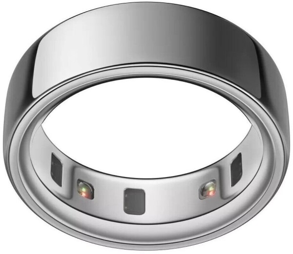 Fixed Oura Ring 4 smart ring, Silver, size 7