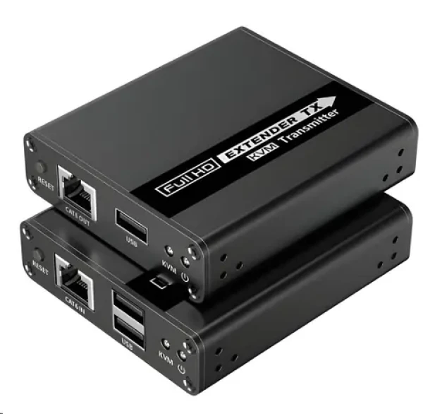 PremiumCord HDMI KVM Extender 70 m / Extender / Full HD 1080p / USB / Cat6/6a/7 (khext70-6)