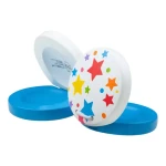 Bigjigs Toys Kastanety hviezdičky 1 ks modrá