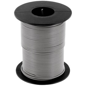 Econ connect KL025GR50 opletenie / lanko, 1 x 0.25 mm², sivá, 50 m; KL025GR50
