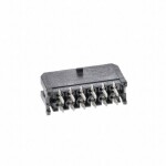 Molex vstavaná pinová lišta (štandardná) Počet pólov 12 449146203 1 ks Tray; 449146203