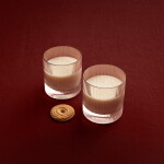 Ferm Living Sklenice Tumbler Ripple Blush 250 ml – set 2 ks