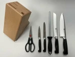 Zwilling Four Star Blok s nožmi / blok amp; viacúčelové nožnice amp; 4X nôž amp; ocieľka (35066-000-0)
