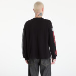 Tričko REPRESENT Mesh Pegasus Long Sleeve T-Shirt UNISEX Jet Black XS