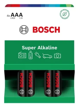 BOSCH LR03SA4B/00 / Batéria / AAA (LR03) / Alkalická / 4 ks (8594162800148)