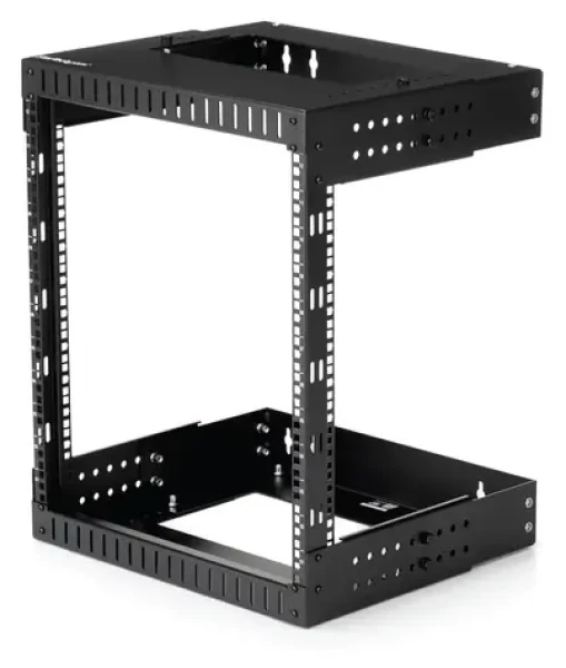StarTech nástenný rozvádzač 12U čierna / Nástenný rozvádzač / hĺbka 510 mm / nosnosť 90 kg (RK12WALLOA)