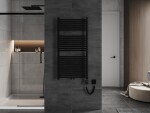 MEXEN/S - Mars radiátor + vykurovacia tyč 1200 x 600 mm, 600 W, čierna W110-1200-600-6600-70