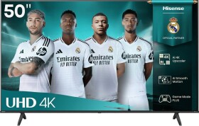 Hisense Hisense UHD Smart TV | 50A6Q | 50" | Smart TV | VIDAA OS | UHD | Juodas