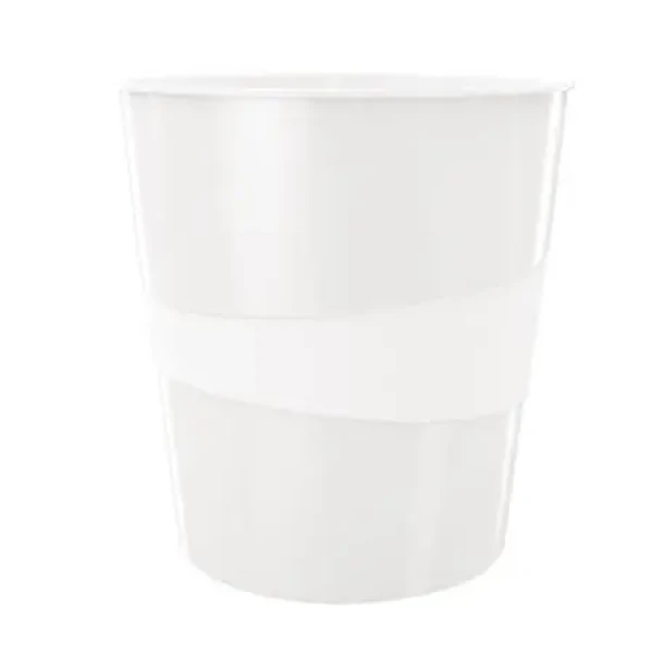 Leitz WOW Odpadkový kôš 15 l perleťová biela (52781001)