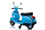 Mamido Mamido Detský elektrický skúter Vespa PX150 12V modrý