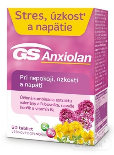 GS Anxiolan 60 tabliet