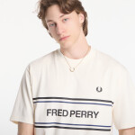 Tričko Fred Perry Fred Perry Graphic T-Shirt Beige L