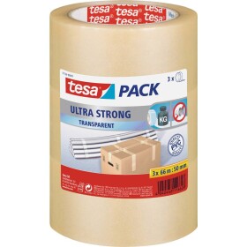 Tesa ULTRA STRONG 51124-00007-01 baliace lepiaca páska TESAPACK® priehľadná (d x š) 66 m x 50 mm 3 ks; 51124-00007-01