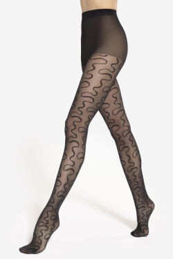 Pančuchy Gatta Modern wz.09 40 den 2-4 nero 2-S