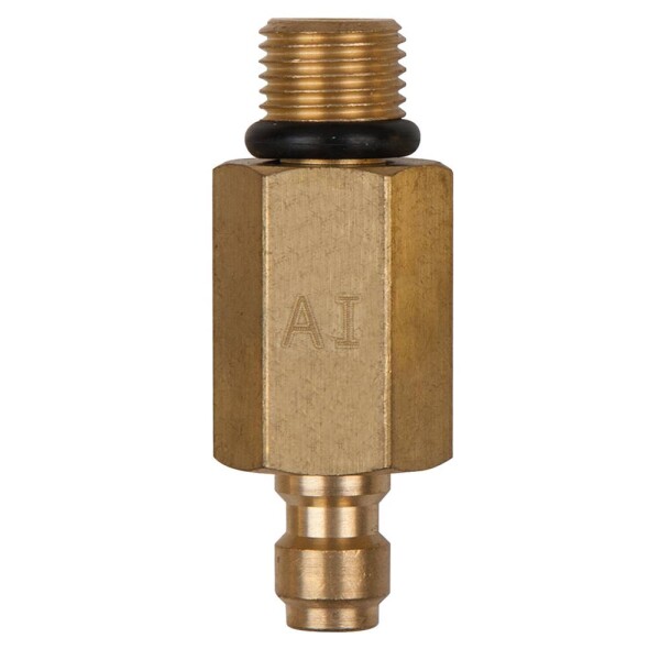 KS Tools 150.2348 Adaptérový kus M10x1,0 vonkajší závit a 1/4" hadicová prípojka s tesniacim krúžkom; 150.2348