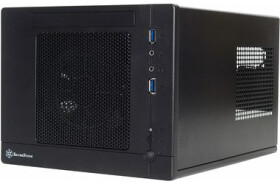 Silverstone SST-SG05BB-Lite Sugo čierna / Mini-ITXamp;DTX / 2xUSB 3.0 / 1x120 mm / bez zdroja (SST-SG05BB-Lite USB 3.0)