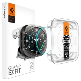 Spigen Glass tR EZ Fit 2 Pack tvrdené sklo pre Samsung Galaxy Watch Ultra / 2ks (AGL08349)