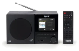 Imperial DABMAN 120 čierna / Stolné rádio / DAB+ / FM / BT / budík (DABMAN120BK)