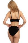 Dámske Bikiny Bamboo Black - JULIMEX - 100 dní Vrátenie tovaru černá XL