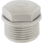 LAPP SKINDICHT WN-M 63X1,5 N/A s priepustnou membránou M63 polyetylén svetlo sivá (RAL 7035) 10 ks; 52020573