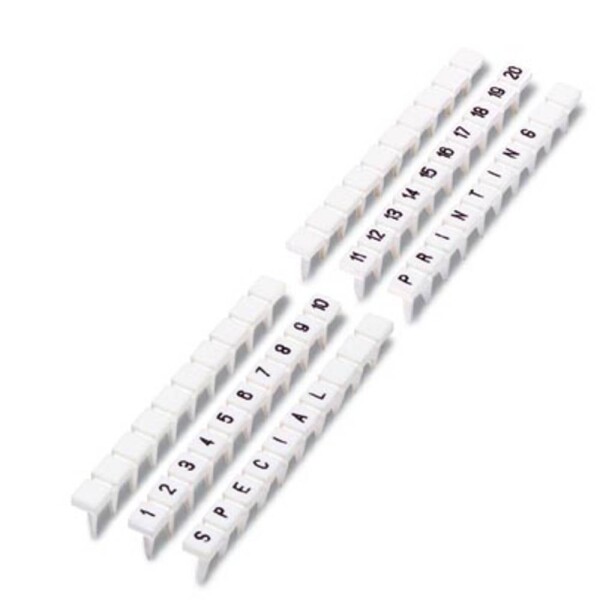 Terminal marking BNB-ZB 5,LGS:FORTL.ZAHLEN 11-20 1400201:0011 Phoenix Contact; 1400201:0011