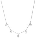 Hot Diamonds Romantický strieborný náhrdelník s diamantom Most Loved DN160/DN162 40 - 45 cm