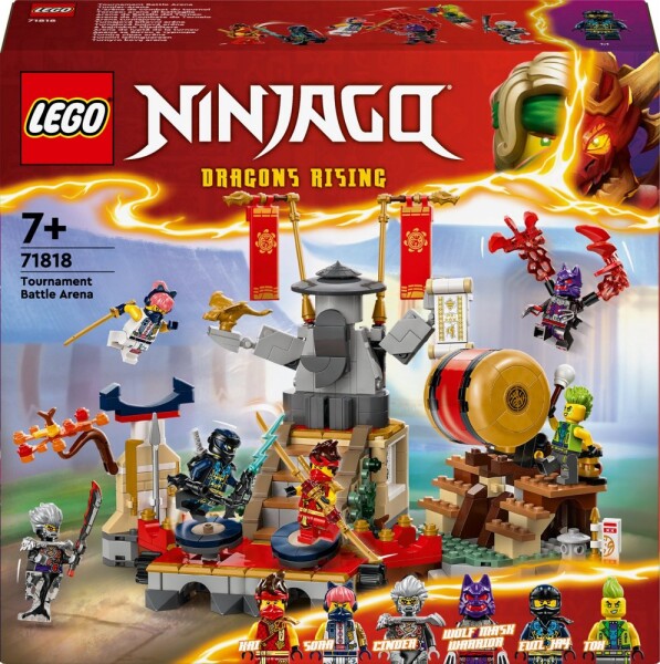 LEGO® NINJAGO® 71818 Turnajová bojová aréna