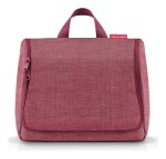Toaletná taška Reisenthel Toiletbag XL Twist maroon