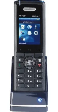 Agfeo DECT 60 IP čierna / DECT/VoIP telefón (6101135)