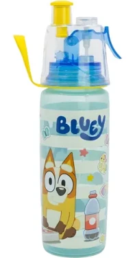 STOR Fľaša na pitie s rozprašovačom Bluey 575 ml / Plast / Bez BPA (50627)