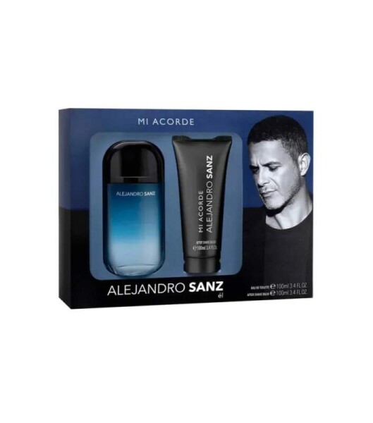 Alejandro Sanz Mi Accorde pánska sada EDT 100 ml + Balzam 100 ml