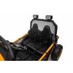 Mamido Elektrické autíčko Buggy FASTER 24V žlté