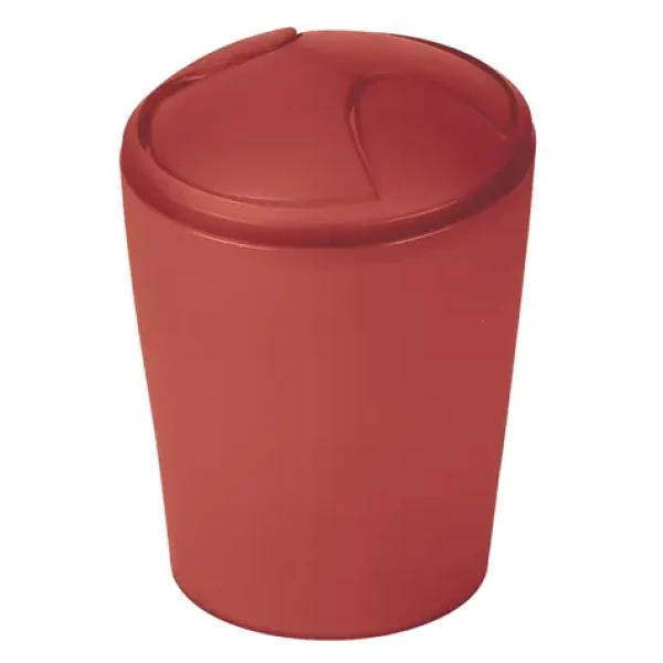 Spirella MOVE výklopný odpadkový kôš 2 L terakota / plast (7610583294609)