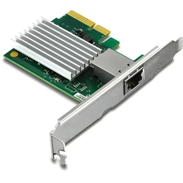 Trendnet TEG-10GECTX / Sieťová karta / 10 Gigabit Ethernet / PCIe 2.0 x4 / 802.1Q VLAN (TEG-10GECTX)