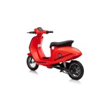 Mamido Detský elektrický skúter Retro 23 červený