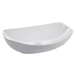KERRA - Umývadlo na dosku KR-901 (biele) 5907548117502