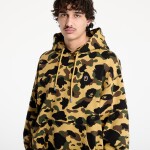 Mikina A BATHING APE 1St Camo Jacquard One Point Relaxed Fit Pullover Hoodie UNISEX Yellow XL