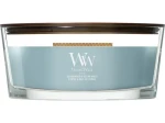 Woodwick Cedarwood Ocean Moss sviečka loď (5038581187938)