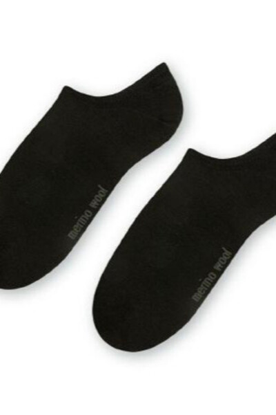 Dámske ponožky MERINO WOOL 130 černá 35-37
