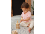 PlanToys PlanToys Stohovacie krúžky - prírodné