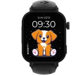 Garett Kids REL 4G čierna / Detské hodinky / 1.85 "/ GPS / SOS tlačidlo / IP67 / Android iOS (REL_4G_BLK)